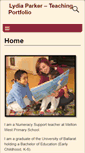 Mobile Screenshot of lydiaparker.net